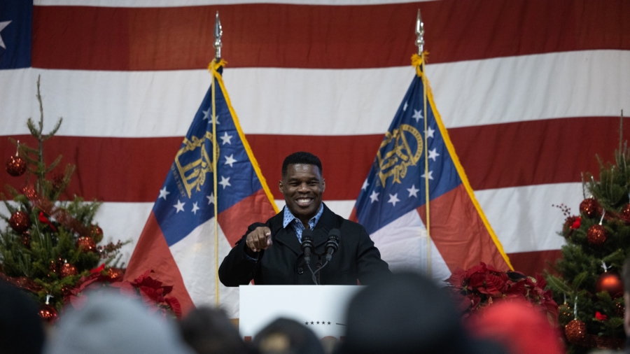 Herschel Walker Rallies With Lindsey Graham and Ted Cruz