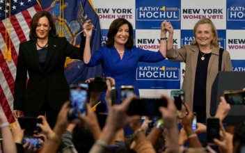 Hochul, Harris, and Clinton Rally Supporters in New York