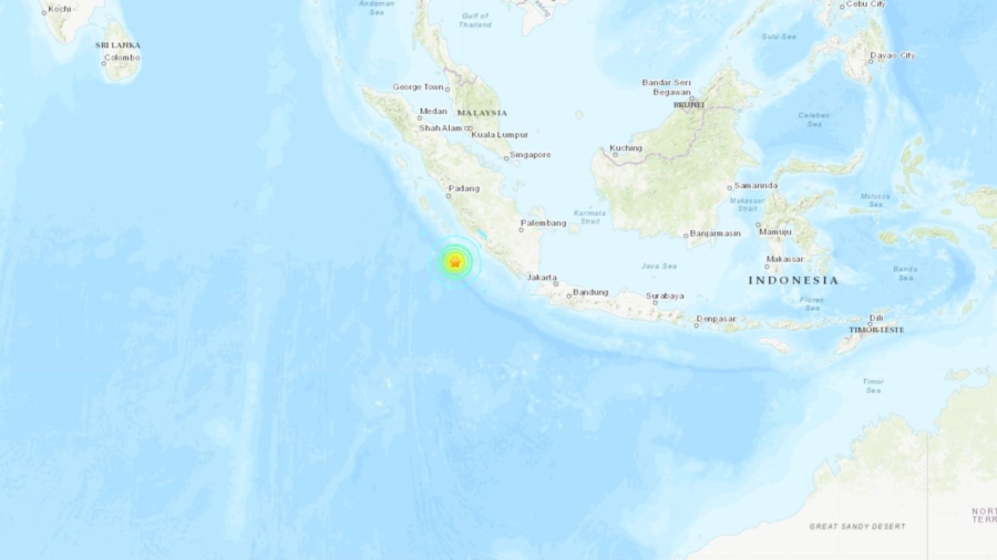 Strong Earthquake Shakes Western Indonesia; No Tsunami Alert