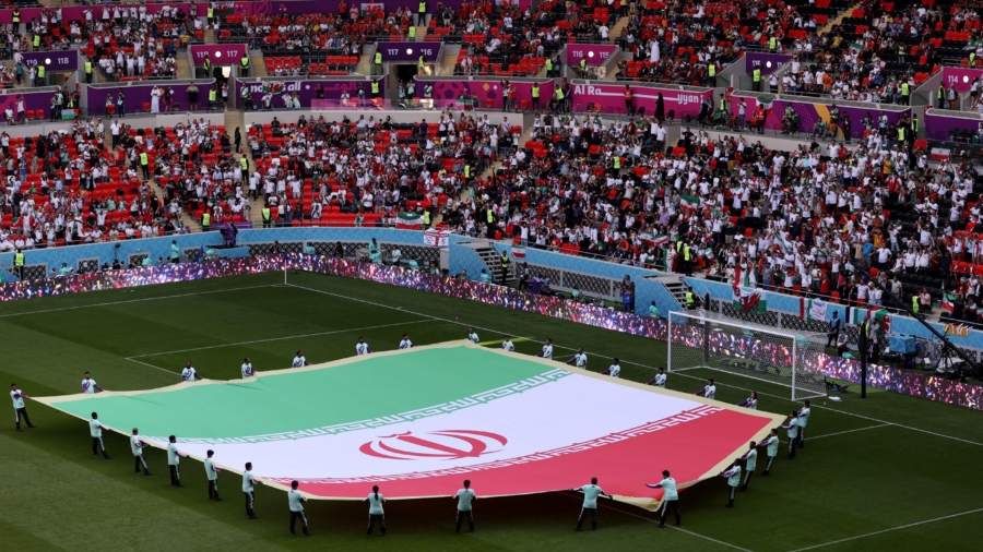 Iran Calls for US to Be Kicked out of 2022 World Cup After It Changes Iran Flag on Social Media to Show Support for Protesters