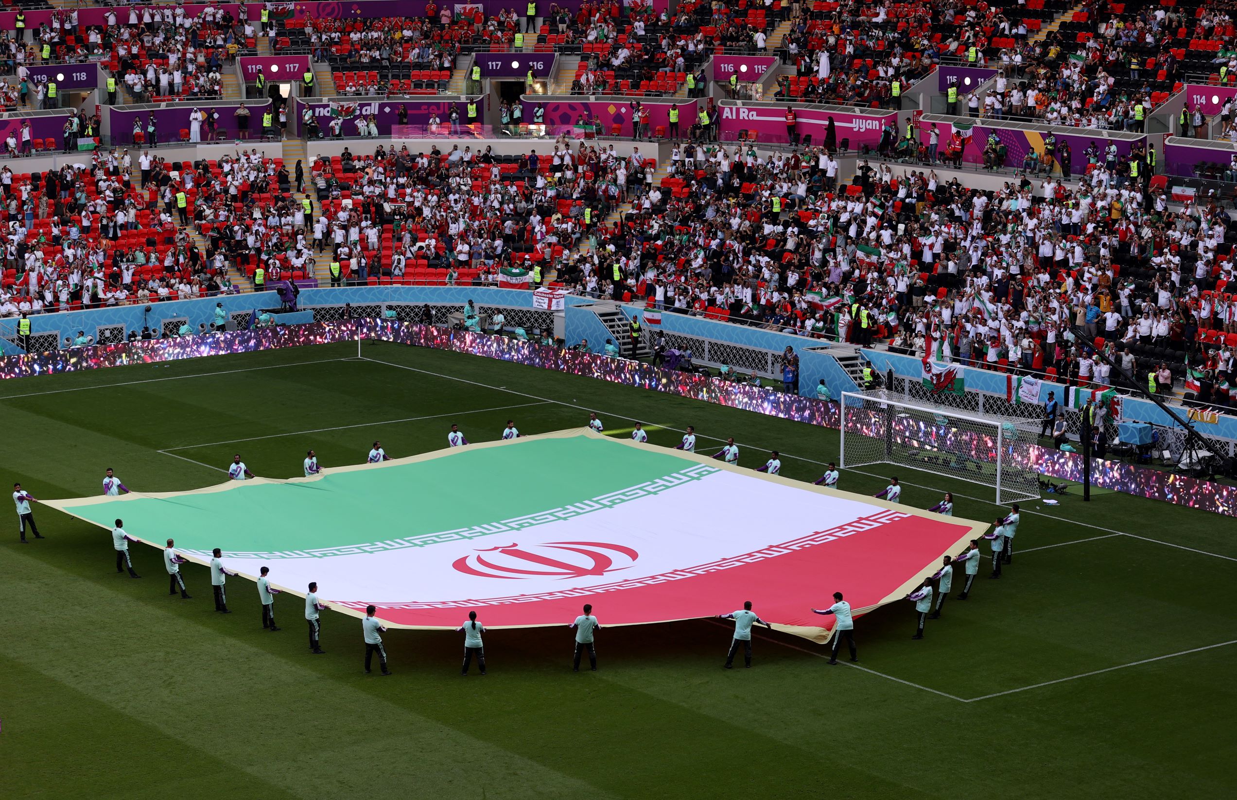 Iran Calls for US to Be Kicked out of 2022 World Cup After It Changes Iran Flag on Social Media to Show Support for Protesters