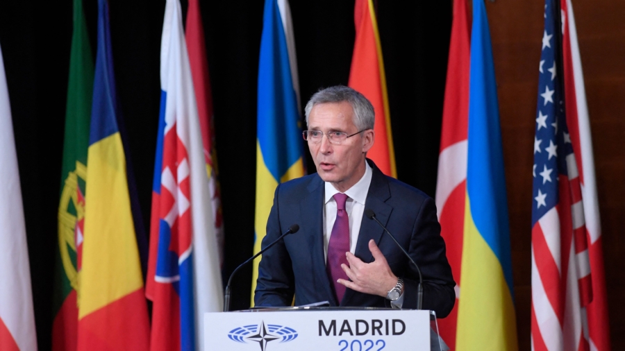 NATO Chief Warns Against China Dependency