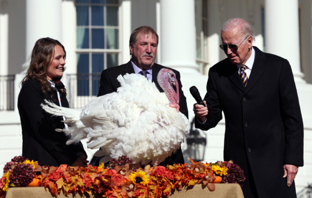 Biden Pardons National Thanksgiving Turkey