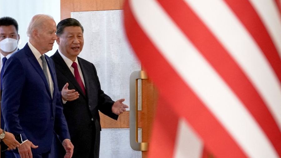 Biden and Xi Hold ‘Very Blunt’ Talks After CCP Agent Shoves Reporter