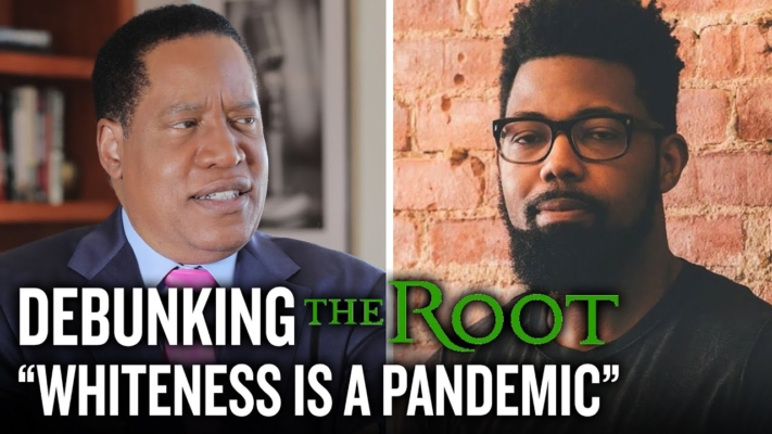 Larry Elder Debunks Journalist For Claiming ‘Whiteness Is A Pandemic’