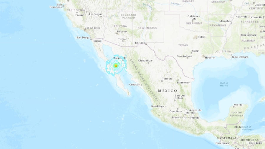Magnitude 6.1 Quake Shakes Northwest Mexico; No Damage Seen