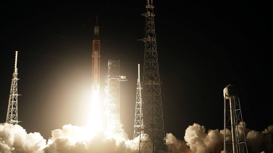 NASA's Artemis I Moon Rocket Lifts Off 50 Years After Apollo