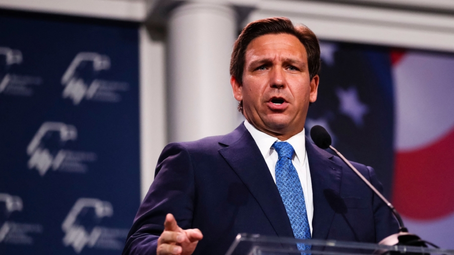 Florida Governor Ron Desantis Defends 'Parental Rights' at 'The Freedom Blueprint' Conference
