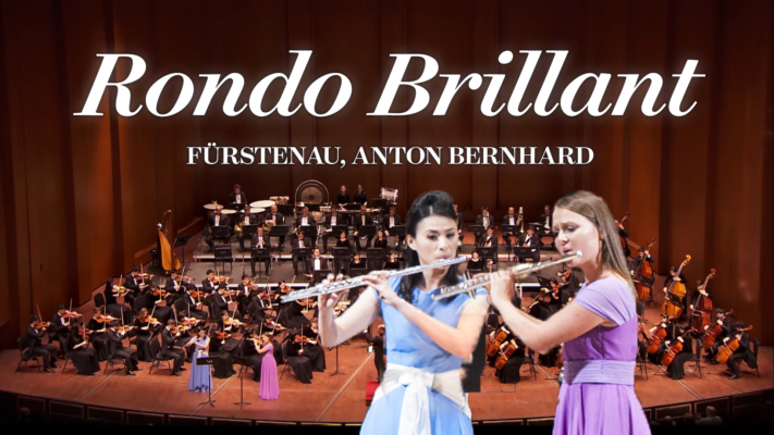 Rondo Brilliant for two flutes and orchestra, Op. 102