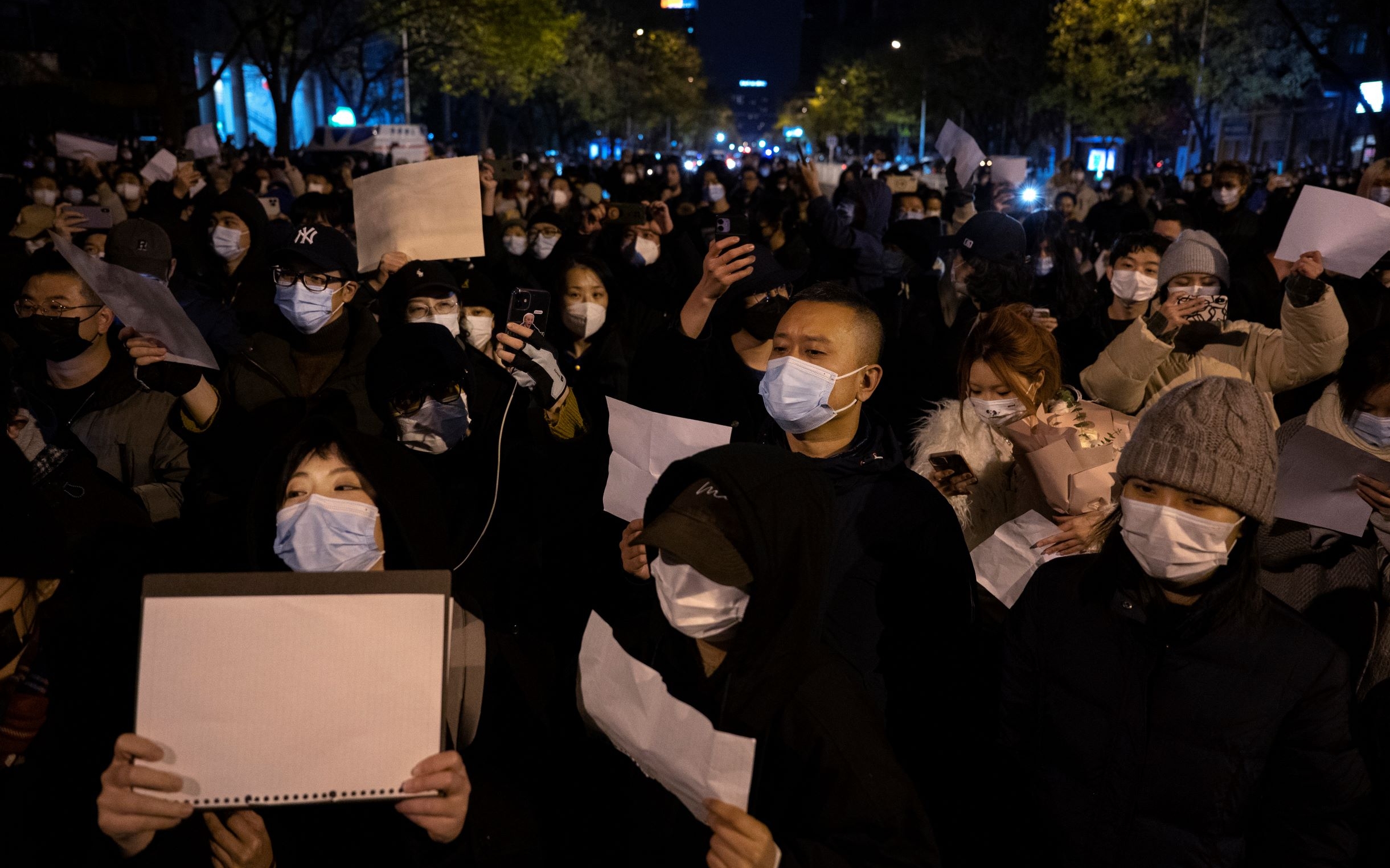 LIVE 8 PM ET: White Paper Protest in China: Panel and Memorial