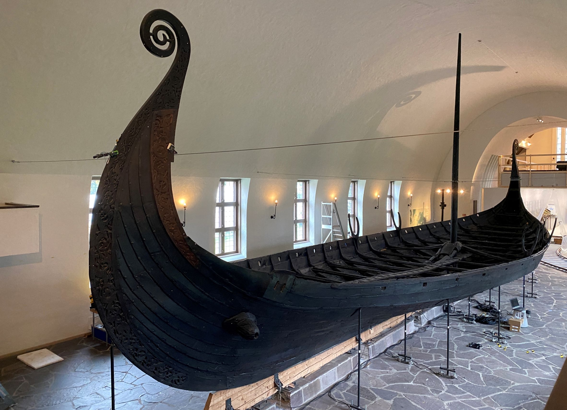 Millennium-Old Viking Ships Shored Up for Oslo Move