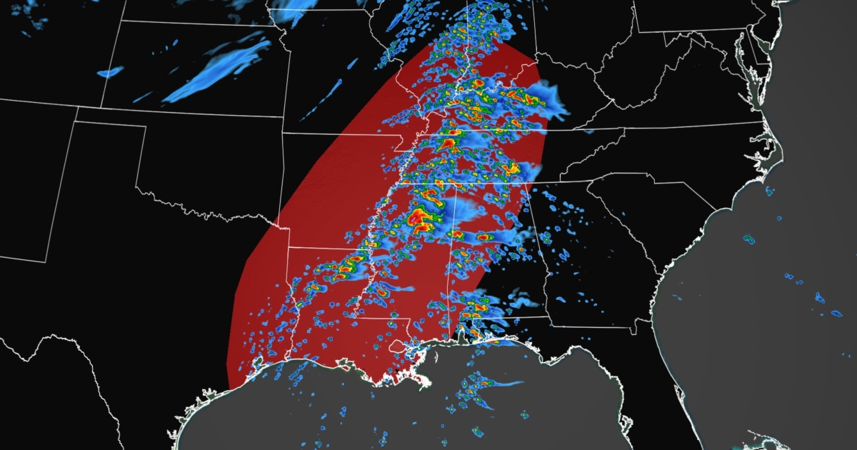 Significant Tornadoes Damaging Winds And Hail Possible For The South