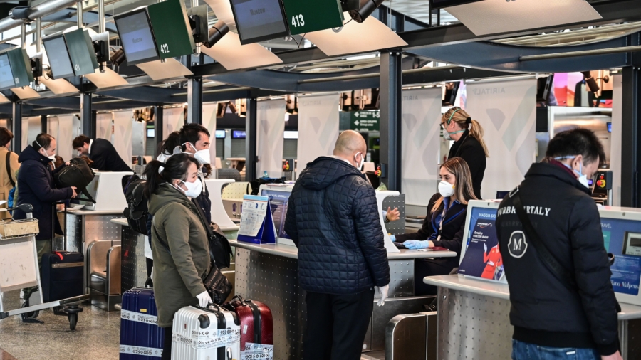 Italy Mandates COVID Testing of All China Arrivals