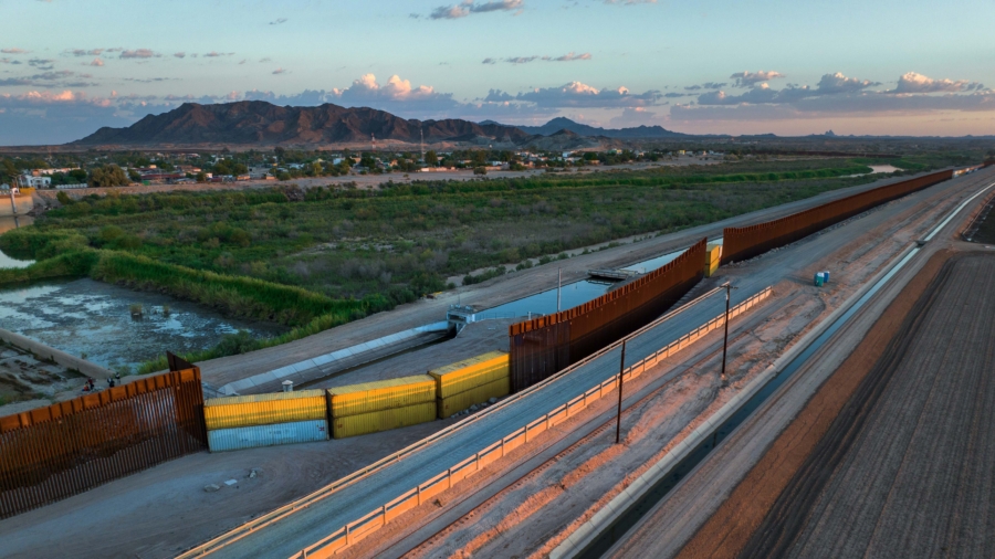 DOJ Suing Arizona Over Makeshift Border Wall Made Using Shipping Containers