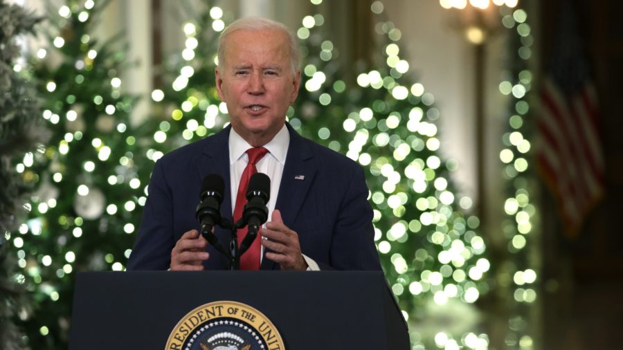Biden Delivers 2022 Christmas Address