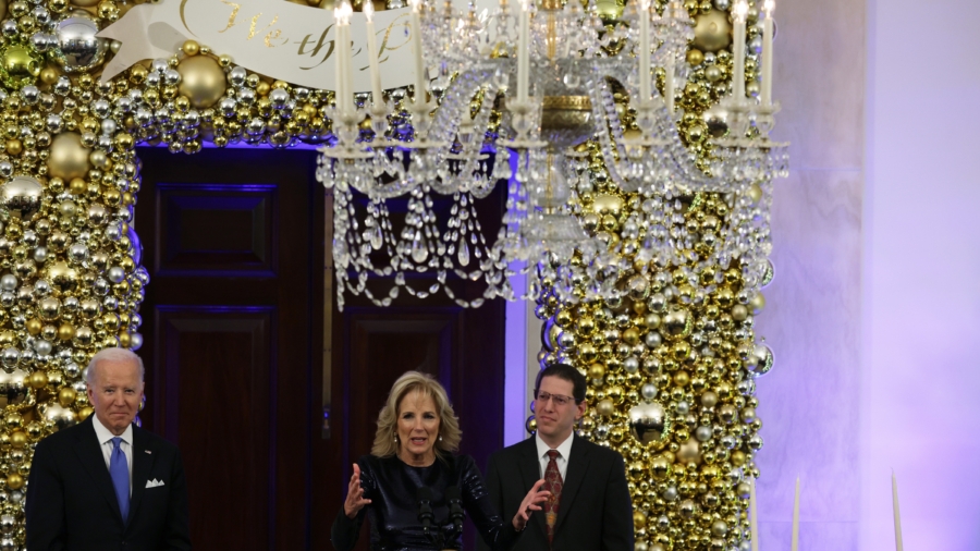 Biden and First Lady Host a Hanukkah Holiday Reception at White House