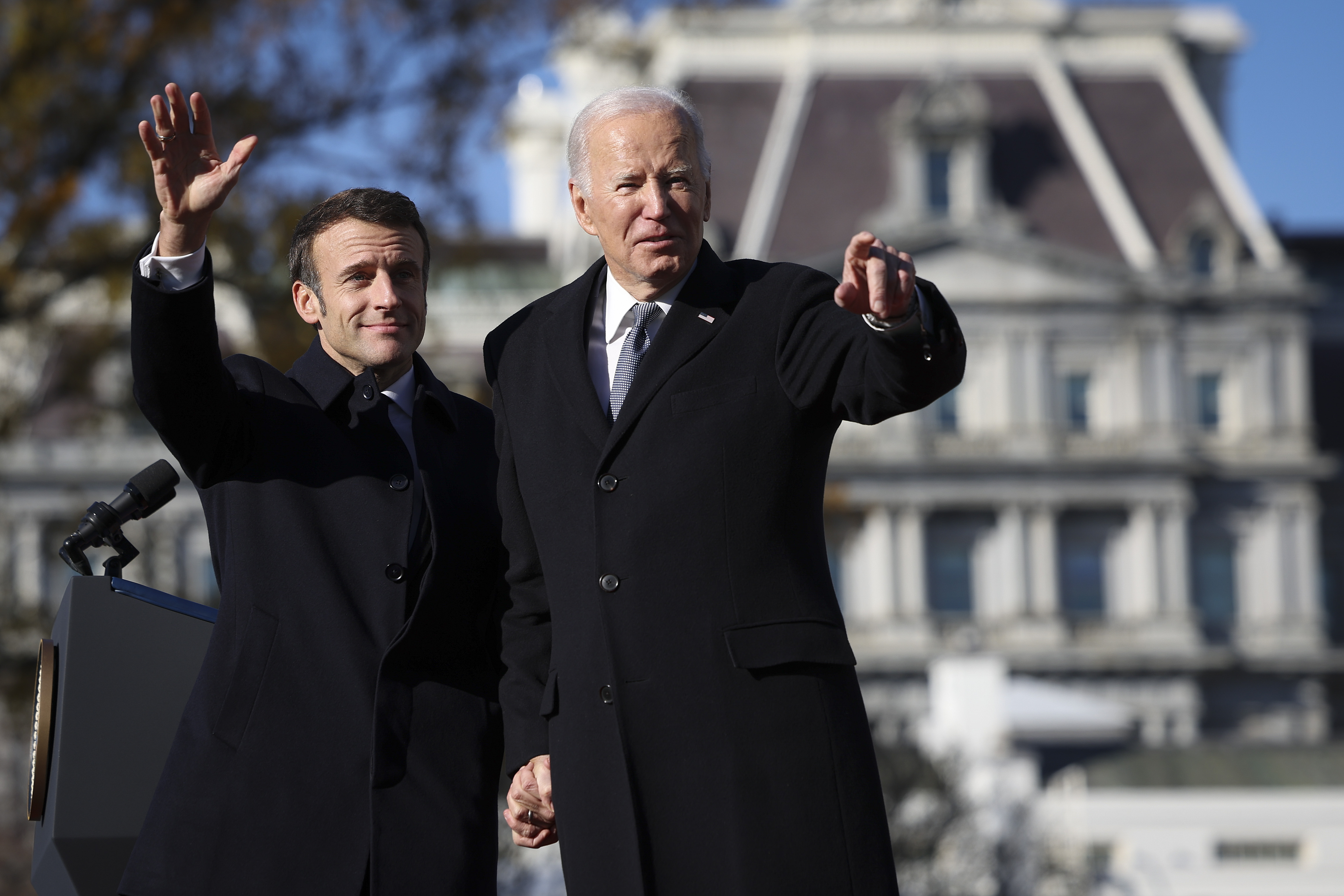 LIVE 11:45 AM ET: Biden, Macron Hold a Joint News Conference at White House
