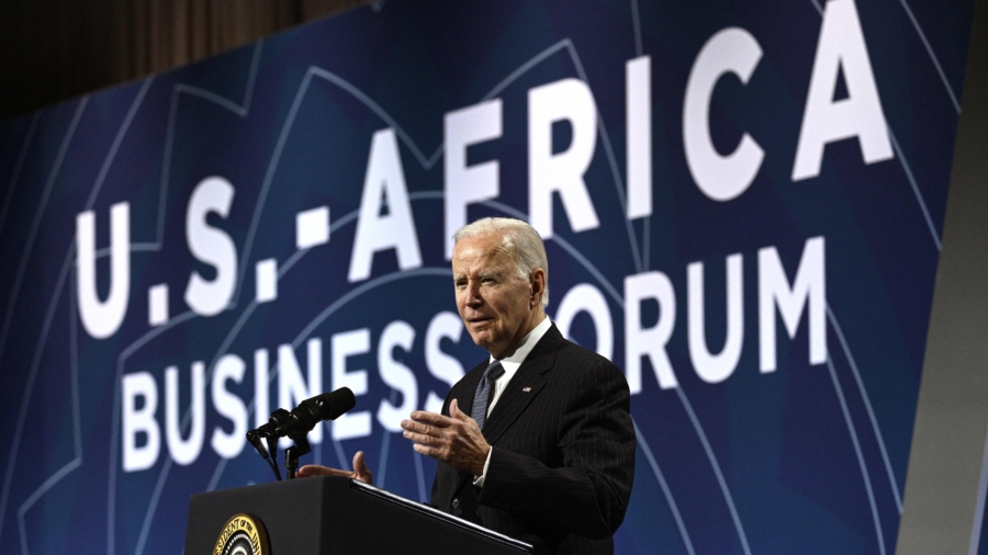 Biden Delivers Remarks at US–Africa Business Forum