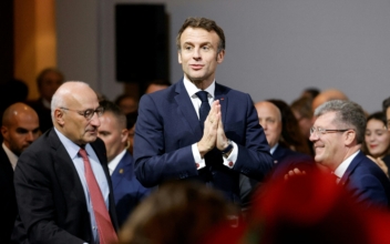 French President Macron Visits New Orleans Museum of Art