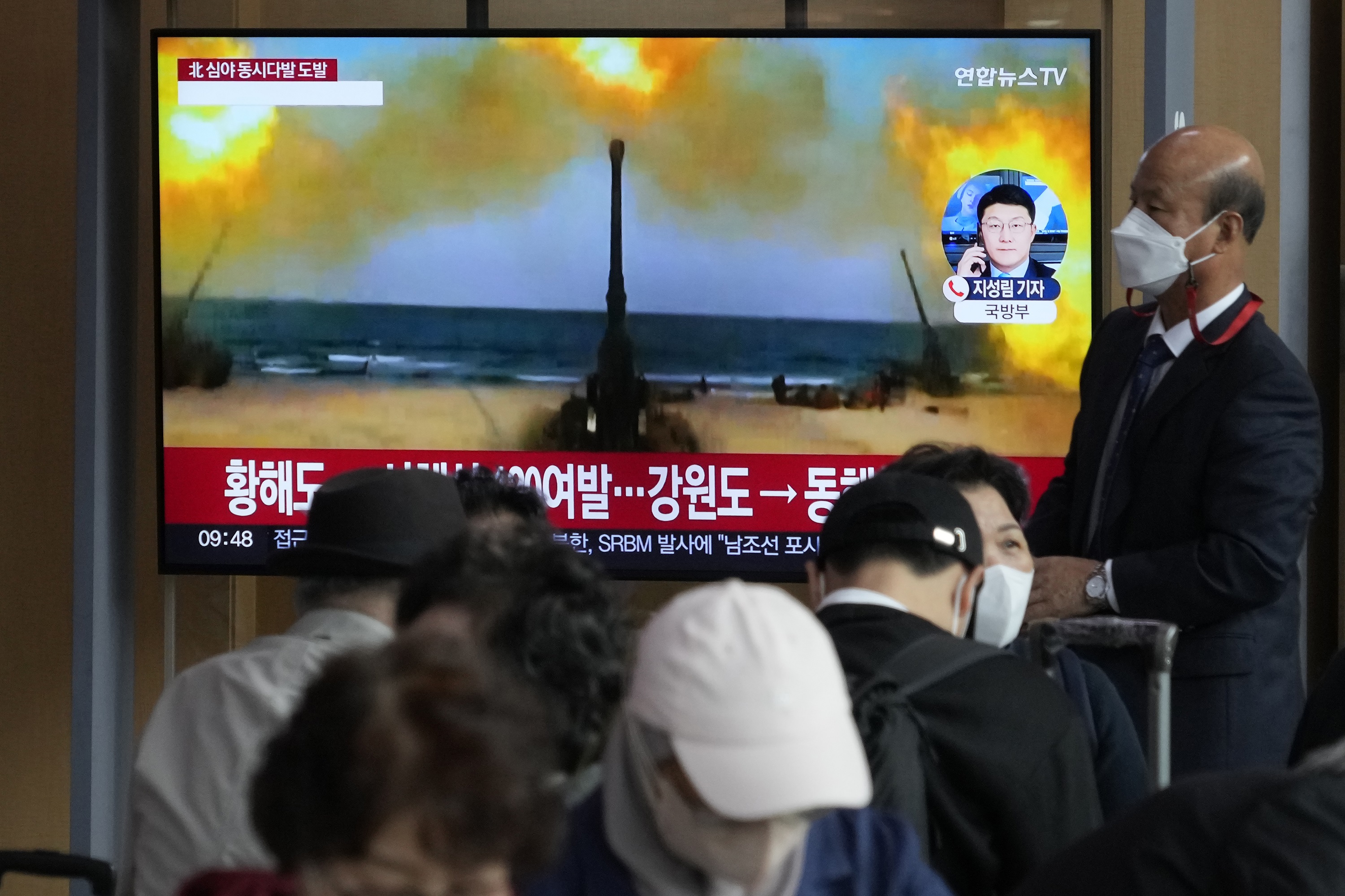 North Korea Fires Artillery Again Over South Korea’s Drills