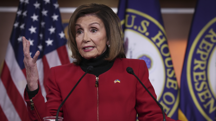 House Speaker Pelosi Holds Weekly Press Conference