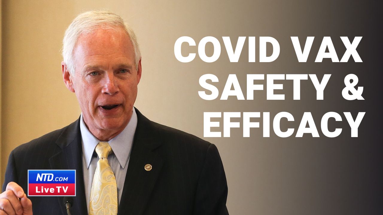 LIVE Dec. 7, 12 PM ET: COVID Vaccine Efficacy & Safety Conference With Sen. Johnson and Medical Experts