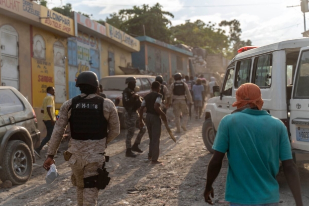 HAITI-UNREST-POLICE-GANG
