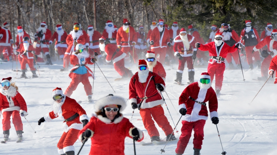 Spirit of Christmas: Santa Claus Spreads Generosity and Tradition Across the Globe