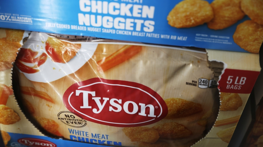 Tyson Foods to Shut 2 US Chicken Plants With Nearly 1,700 Workers
