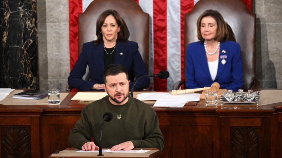 Zelenskyy Delivers Speech to US Congress Members