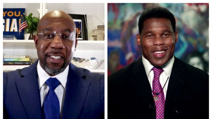 Georgia Voters Head to the Polls for Senate Runoff Race Between Warnock and Walker