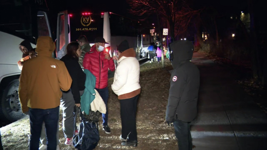 Illegal Immigrants Dropped Near VP Harris Home in DC on Christmas Eve