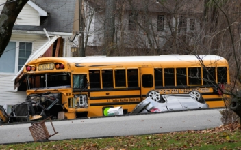 School Bus Crashes in New York Suburb; Injuries Reported
