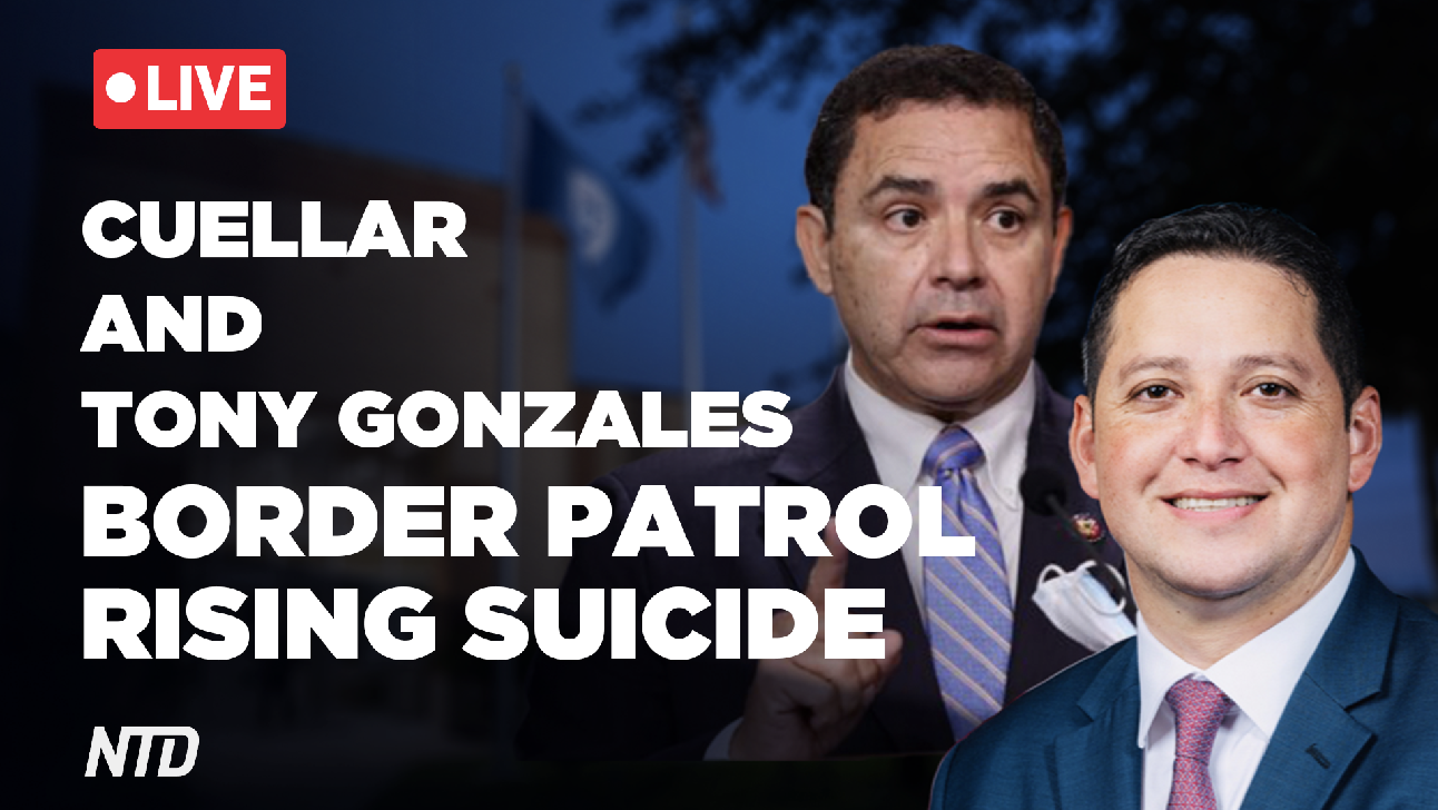 LIVE 10 AM ET: Reps. Gonzales and Cuellar Hold Press Conference on Rising Suicide Rates at Border Patrol