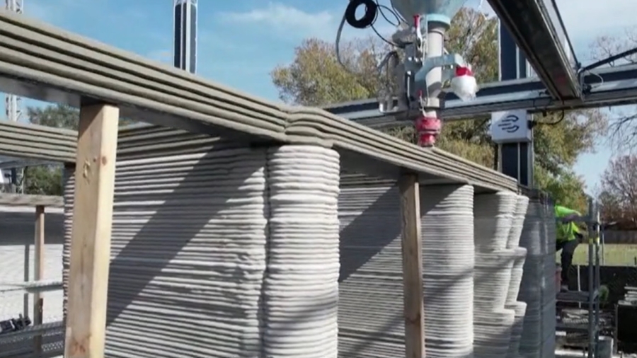 Firms 3D Print 2-Story Houston Home