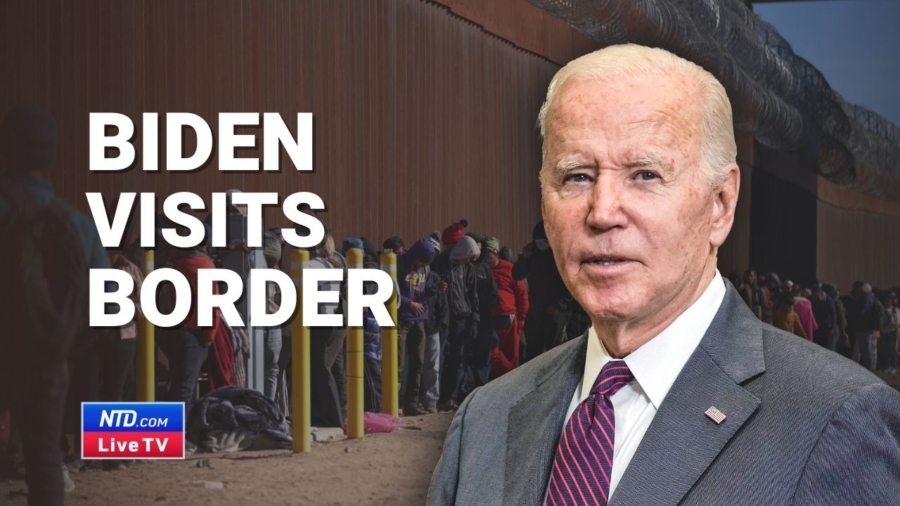 Biden Visits the Border at El Paso, Texas