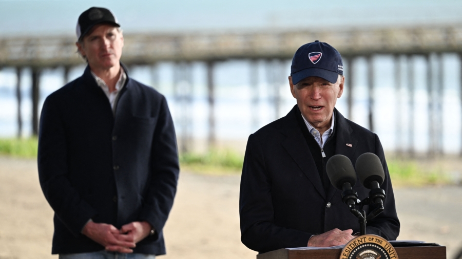 Biden Delivers Speech on California Storms Disaster Recovery
