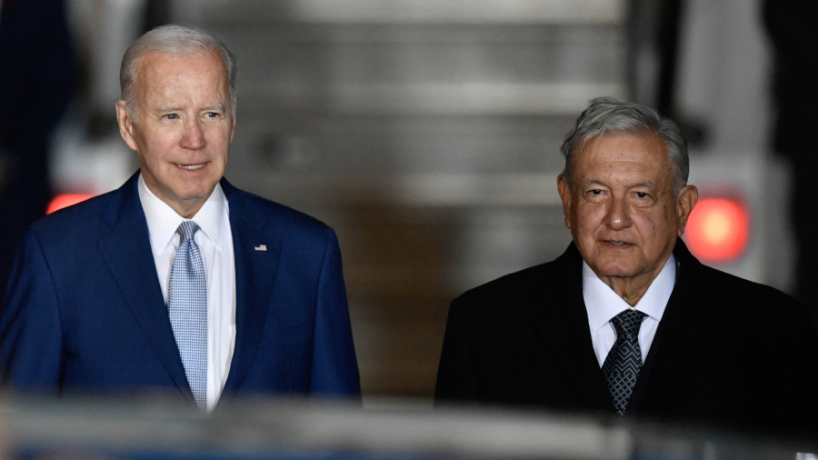 Biden Arrives in Mexico Ahead of North America Summit