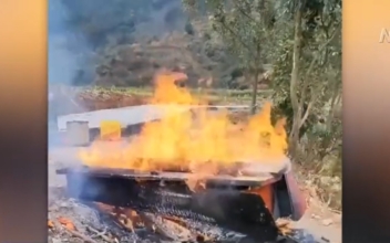 Video: Casket Burned Outside in Rural China Amid Cremation Services Shortage