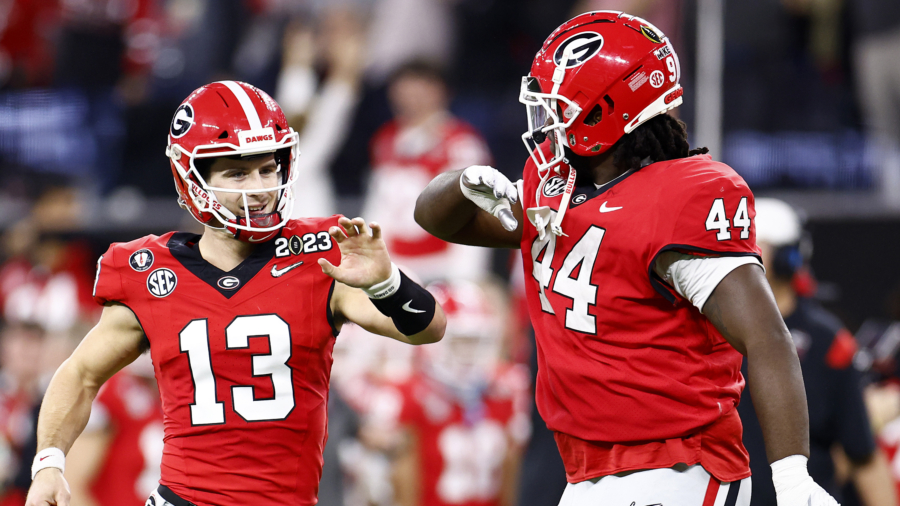 NCAA Title Game: Georgia Versus TCU