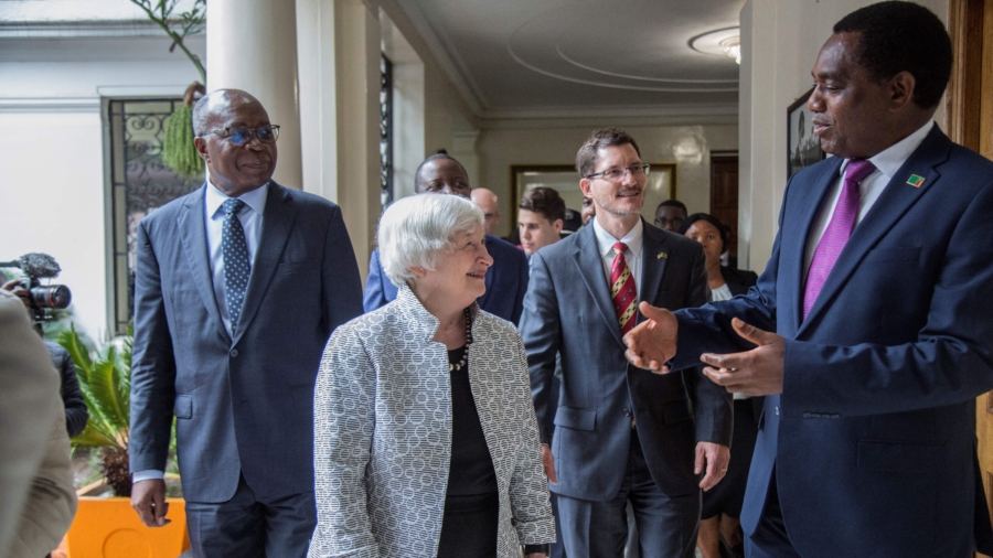 Yellen Voices US Support Amid 10-Day Africa Trip