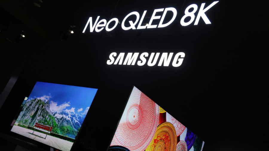 Samsung Unveils New 8K TVs at CES Tech Show