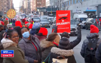 More Than 7,000 Nurses Go on Strike in New York City