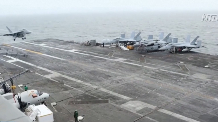 US Flexes Military Might in South China Sea