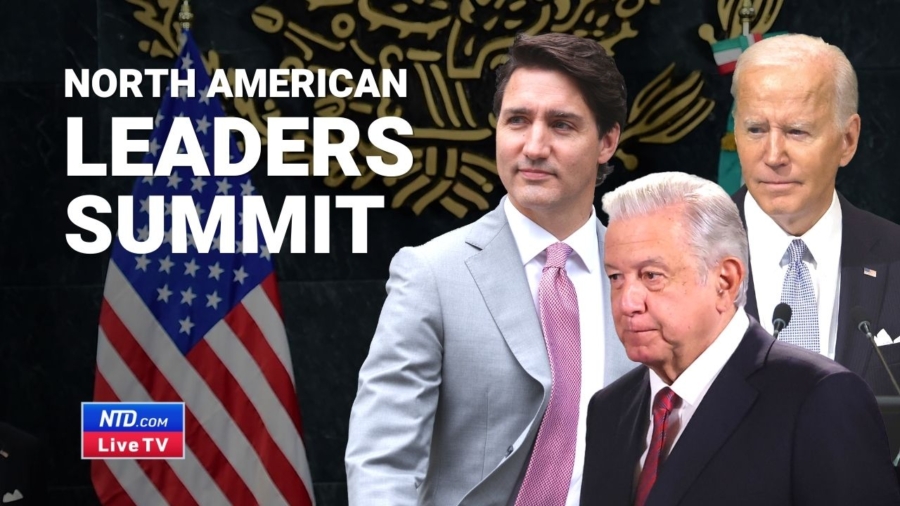Biden, North American Leaders Meet in Mexico City for Summit