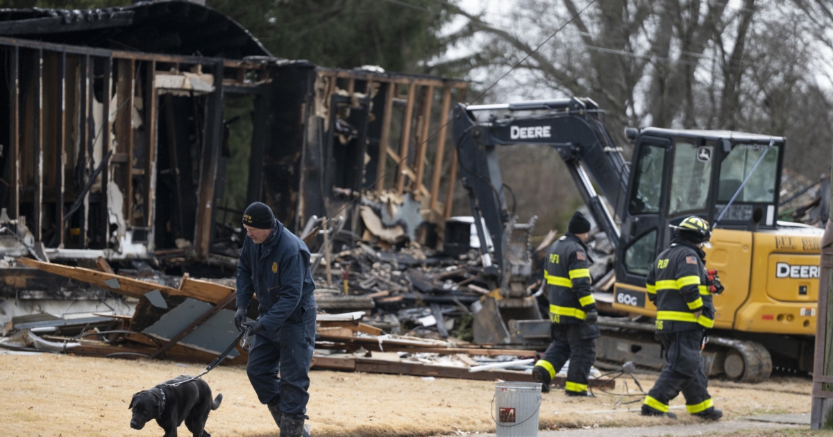 New Jersey Home Explodes With Firefighters Inside; 5 Injured NTD