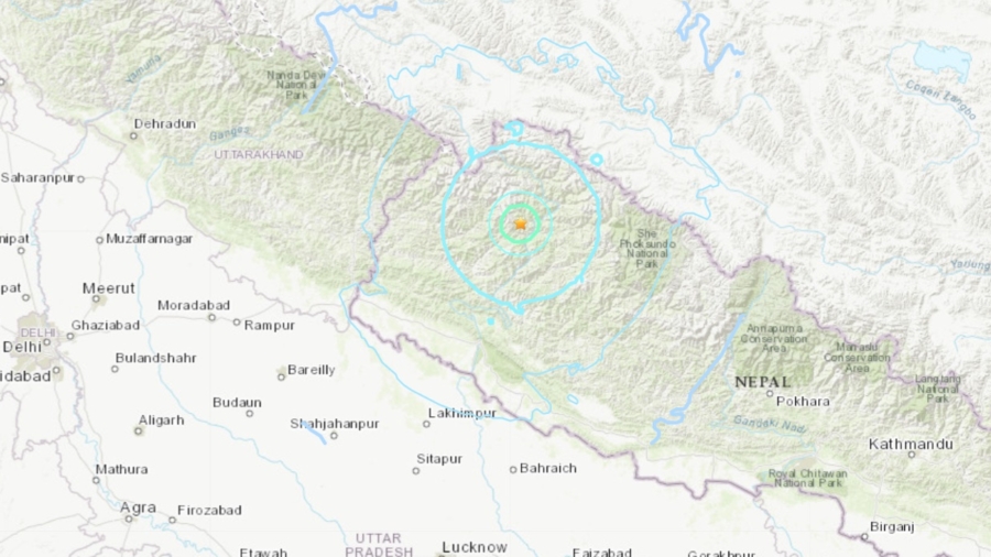 Earthquake in Nepal Kills at Least 1, Sends Tremors as Far as New Delhi