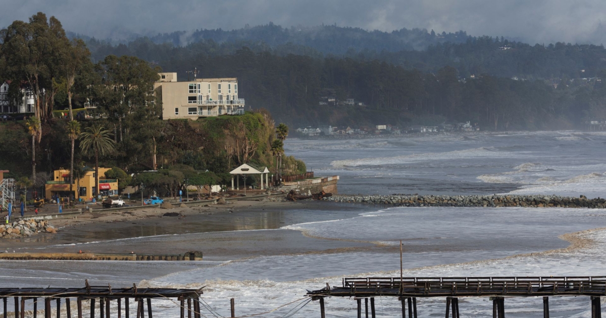 California Storm Pummels Santa Cruz NTD