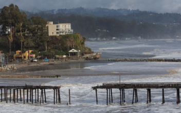 California Storm Pummels Santa Cruz