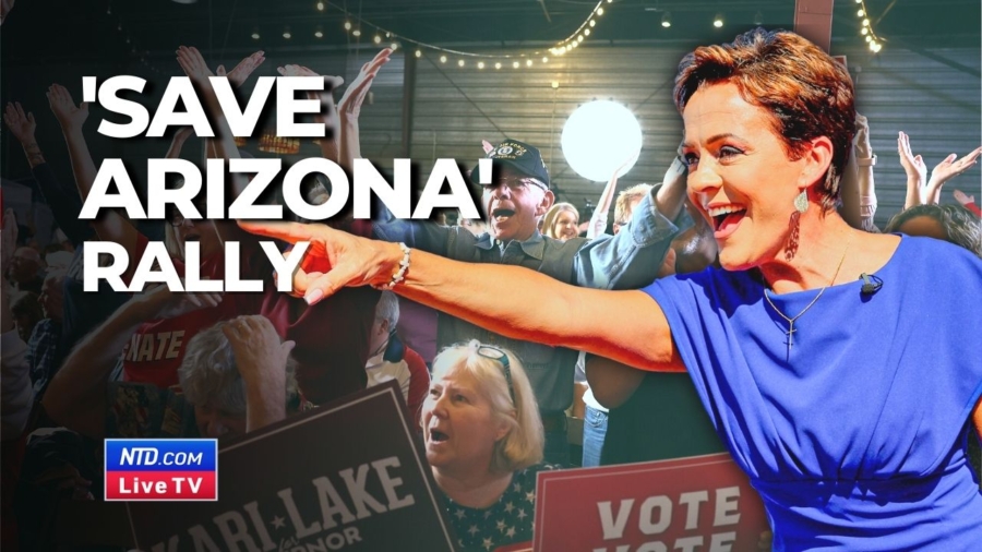 Kari Lake Hosts ‘Save Arizona’ Rally